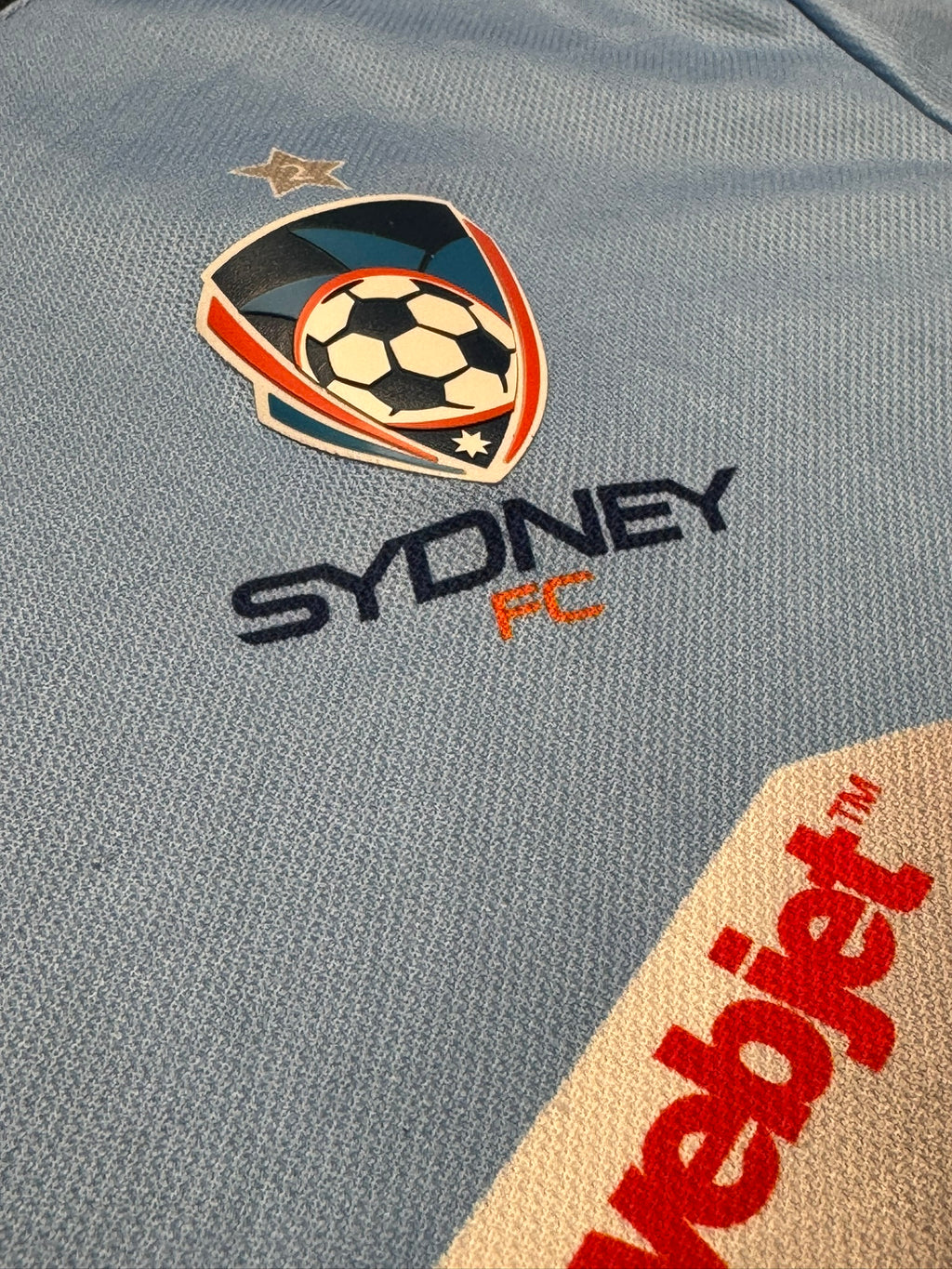 2016/17 Sydney FC Home Size Youth XL - label detail