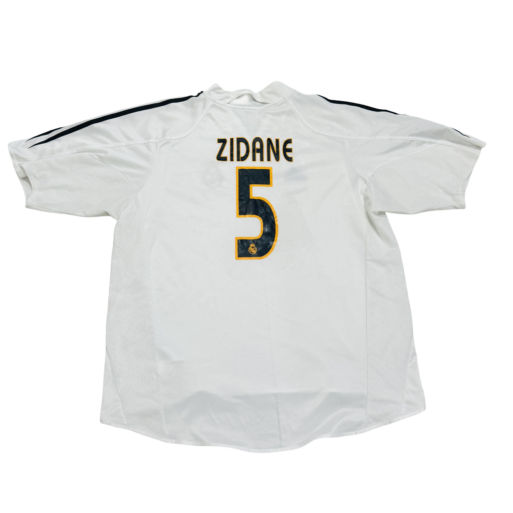 2004/05 Real Madrid Home Size XL Zidane
