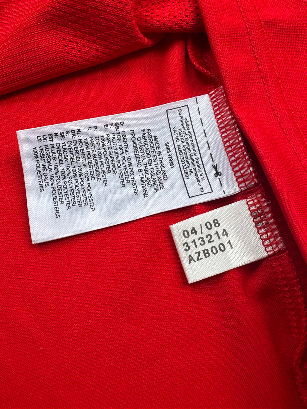 2008/09 Liverpool FC Home Size M Gerrard