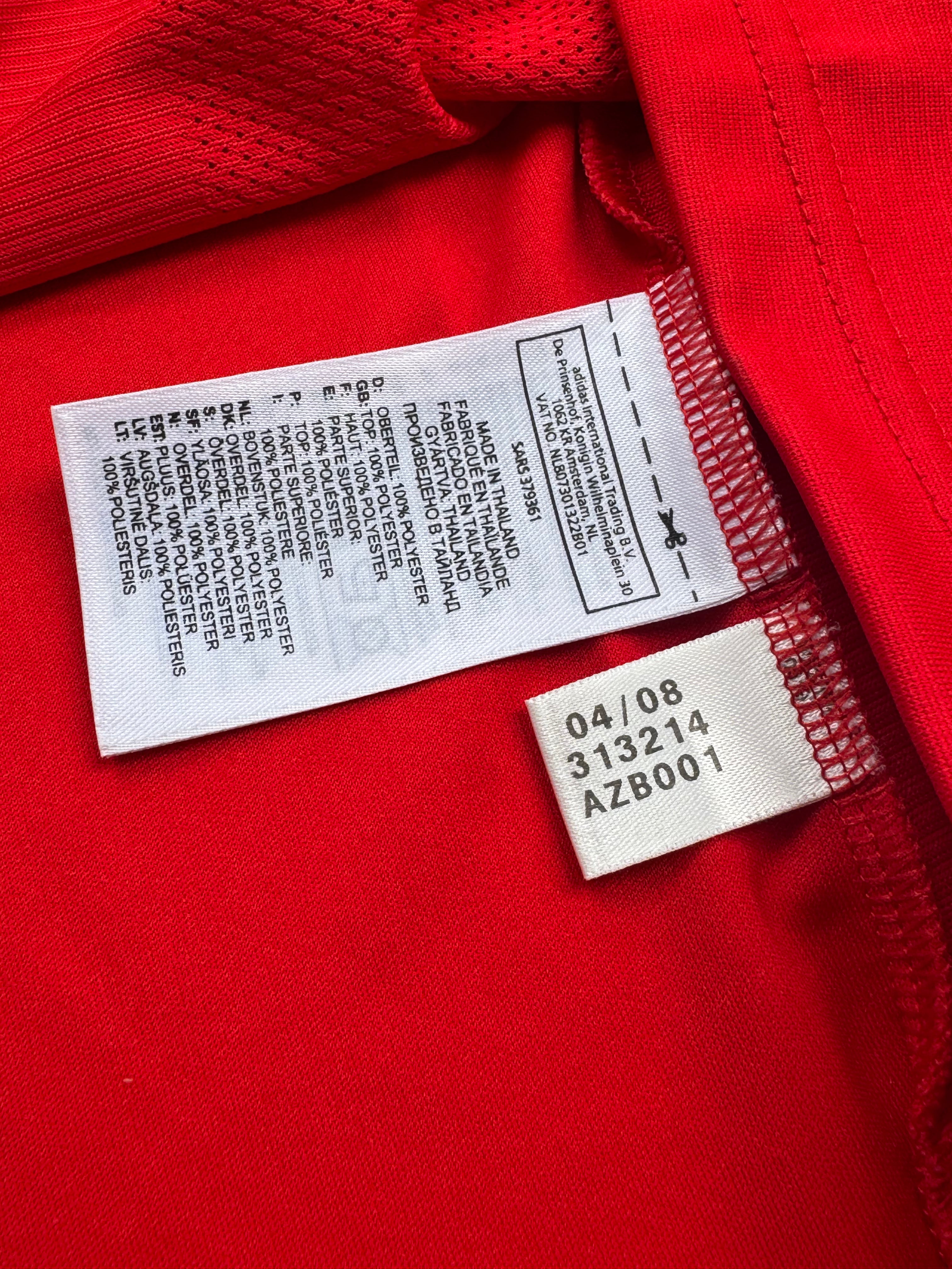 2008/09 Liverpool FC Home Size M Gerrard