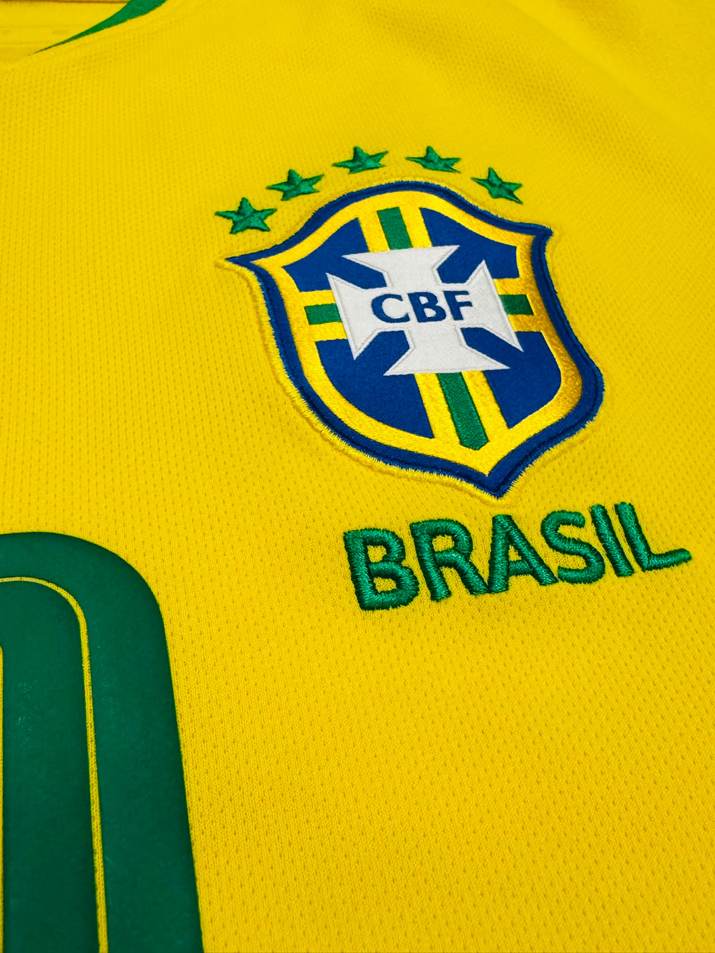 2018/19 Brazil Home Size S Neymar - label detail