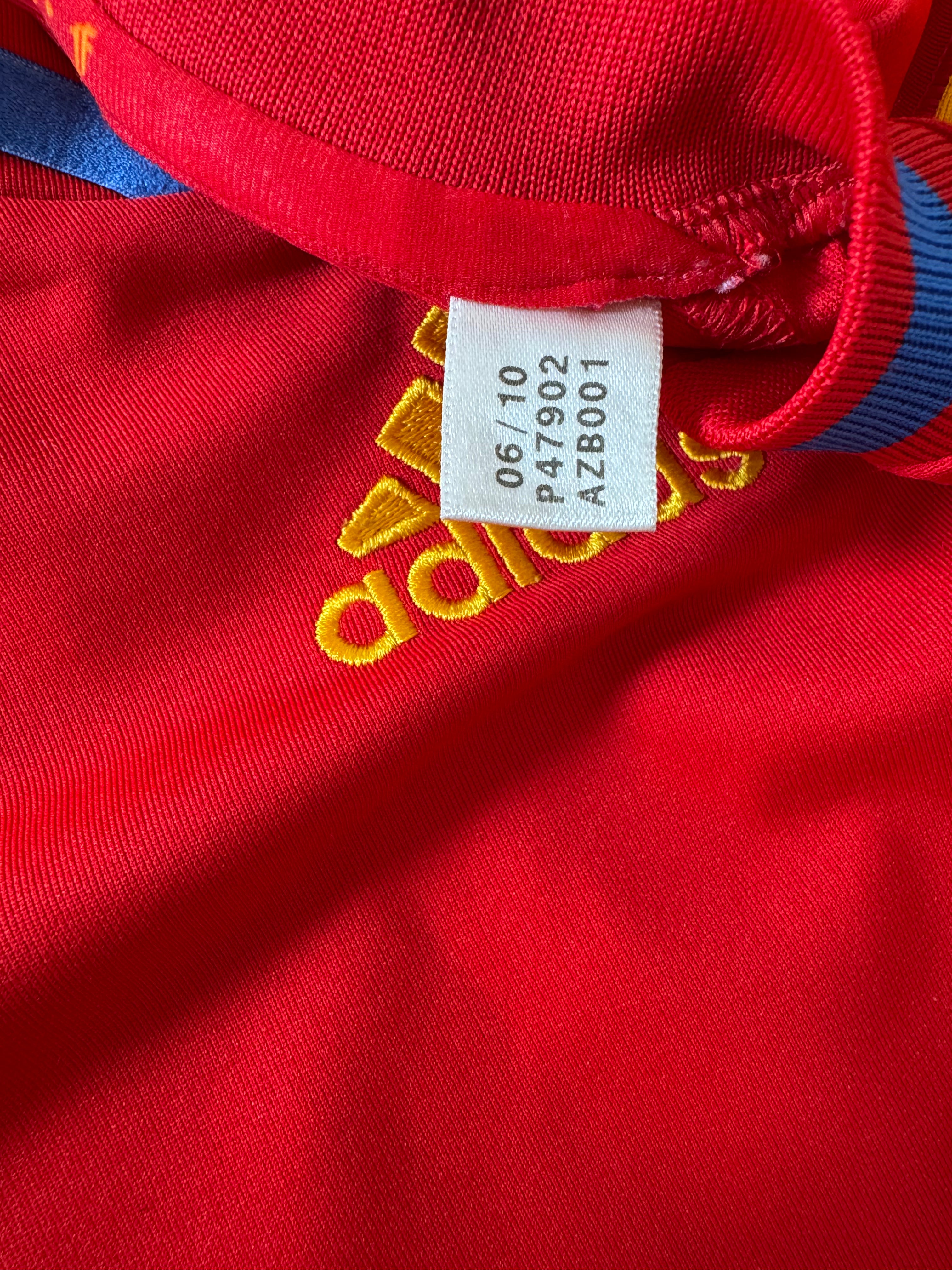 2010/11 Spain Home Size L Iniesta - additional view 5