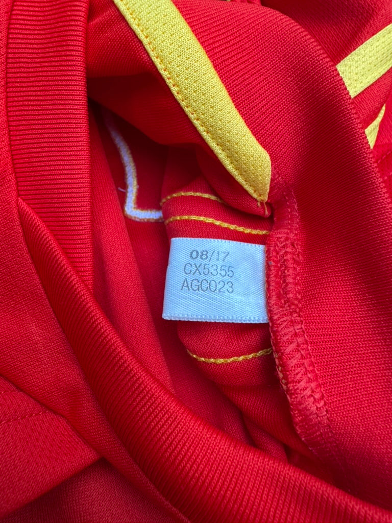 2018/19 Spain Home Size L Iniesta - additional view 6