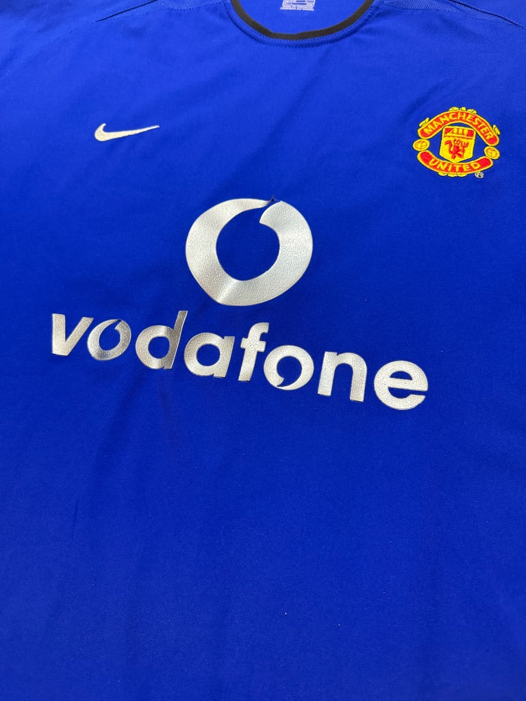 2002/03 Manchester United Third Size XXL - close-up detail