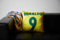 Upcycled Pillow: O Fenomeno - front view