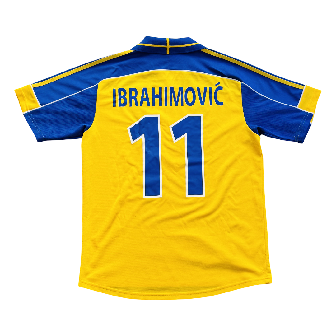 2000/01 Sweden Home Size M Ibrahimovic - front view