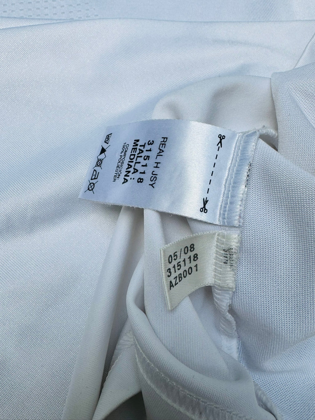 2008/09 Real Madrid Home Size M Guti