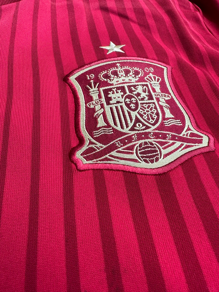 2014/16 Spain Home Size L Ramos - label detail
