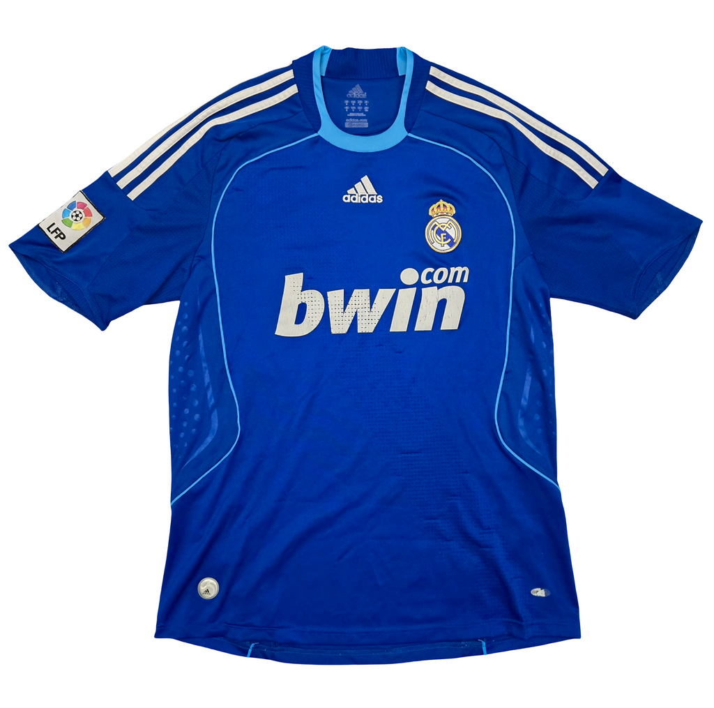 2008/09 Real Madrid Away Size XL Robben - back view
