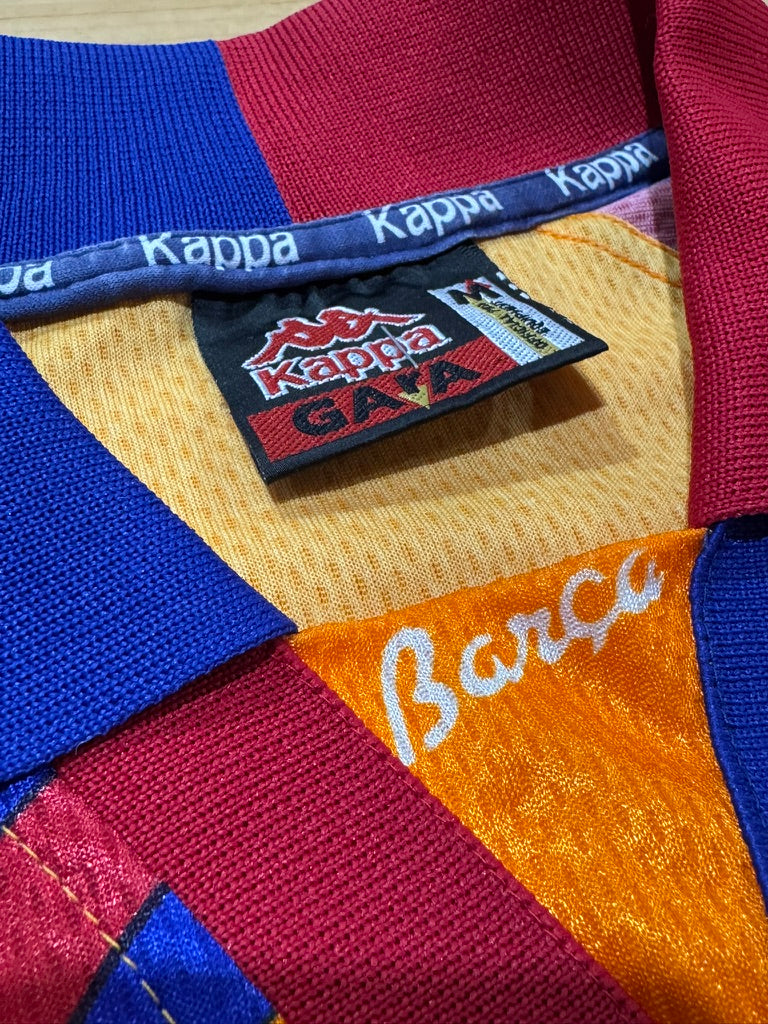 1997/98 FC Barcelona UCL Away Jersey Size M