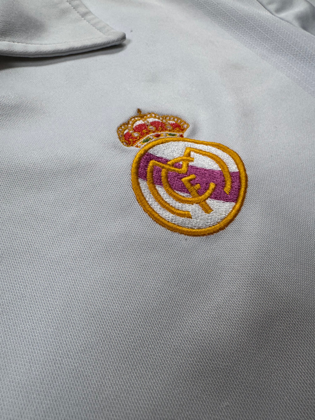 2002/03 Real Madrid Home Size M Roberto Carlos - label detail
