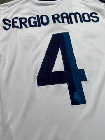 2012/13 Real Madrid Home Size M Ramos