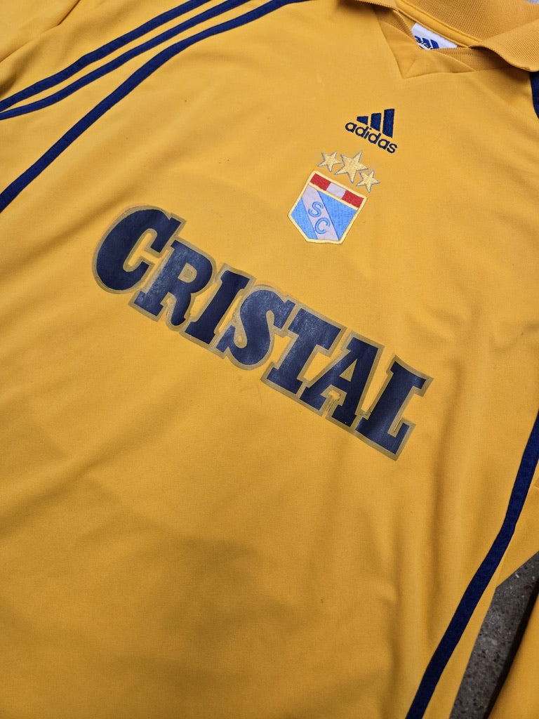 2002/03 Sporting Cristal Away Size XL Palacios L/S - close-up detail