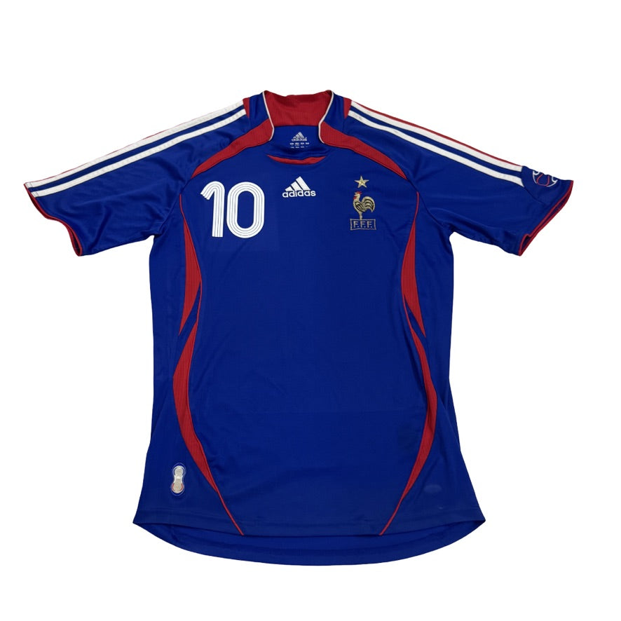 2006/08 France Home Size S Zidane