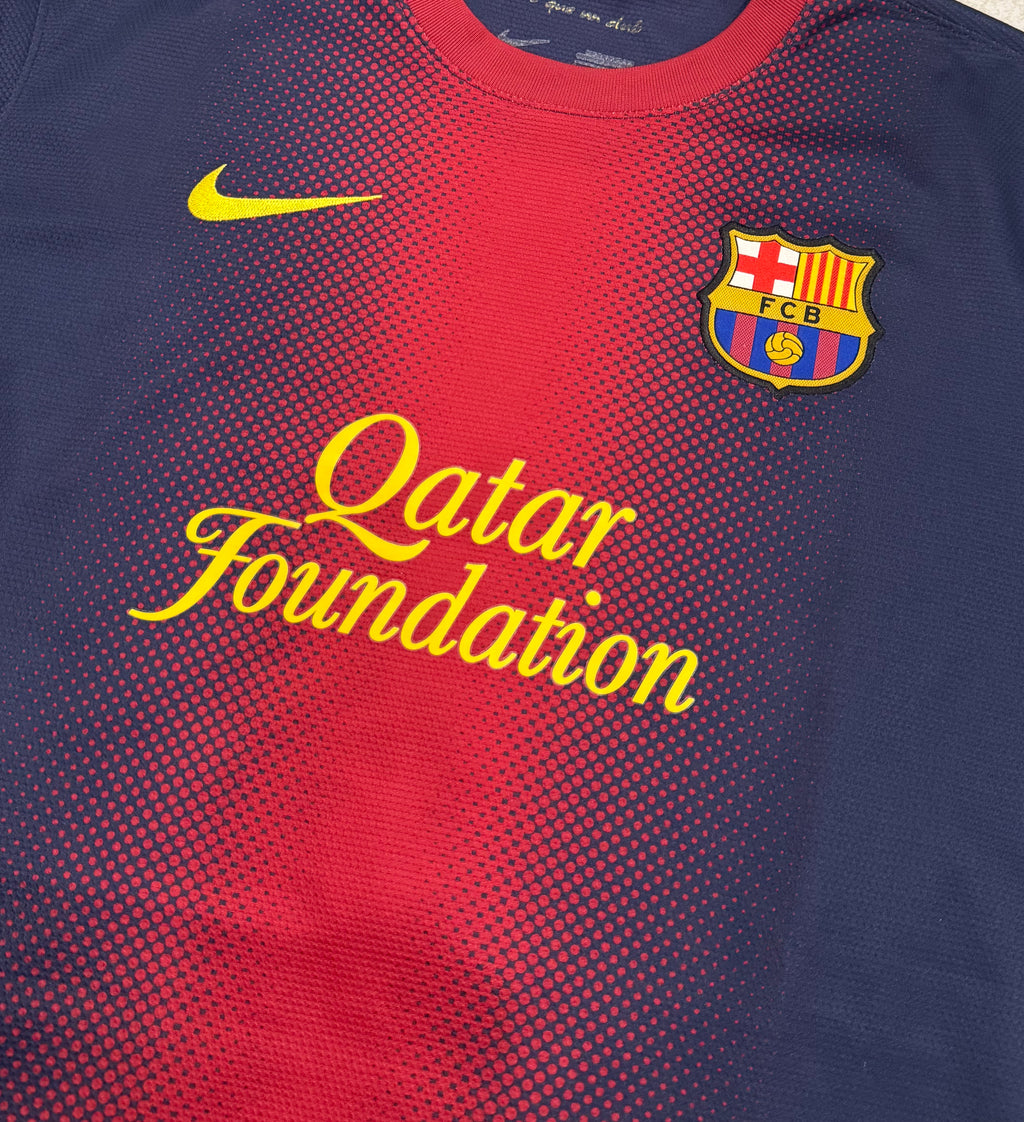 2012/13 FC Barcelona Home Size L David Villa