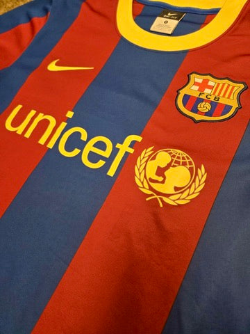2010/11 FC Barcelona Home Size S