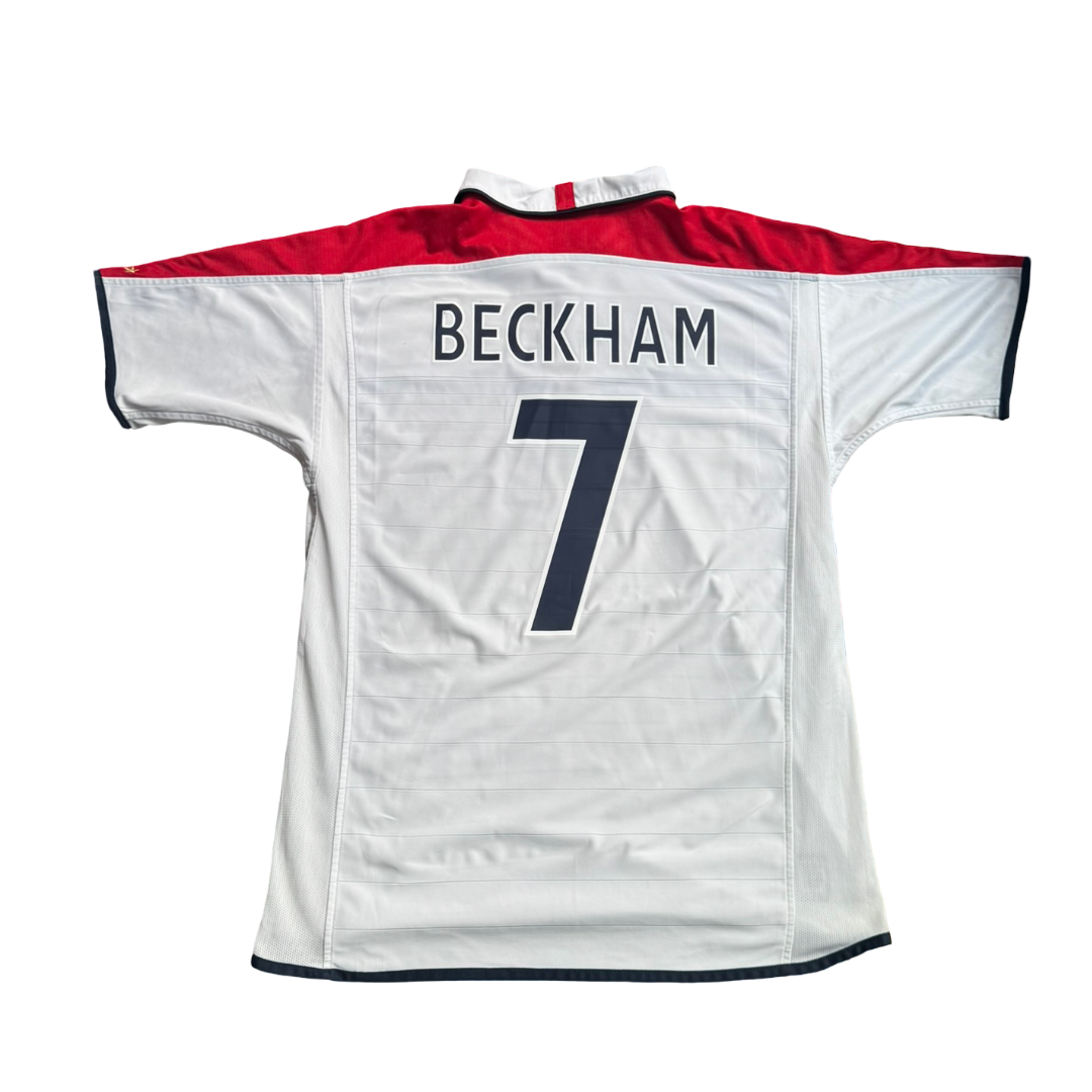 2003/05 England Home Size L Beckham (Reversible)