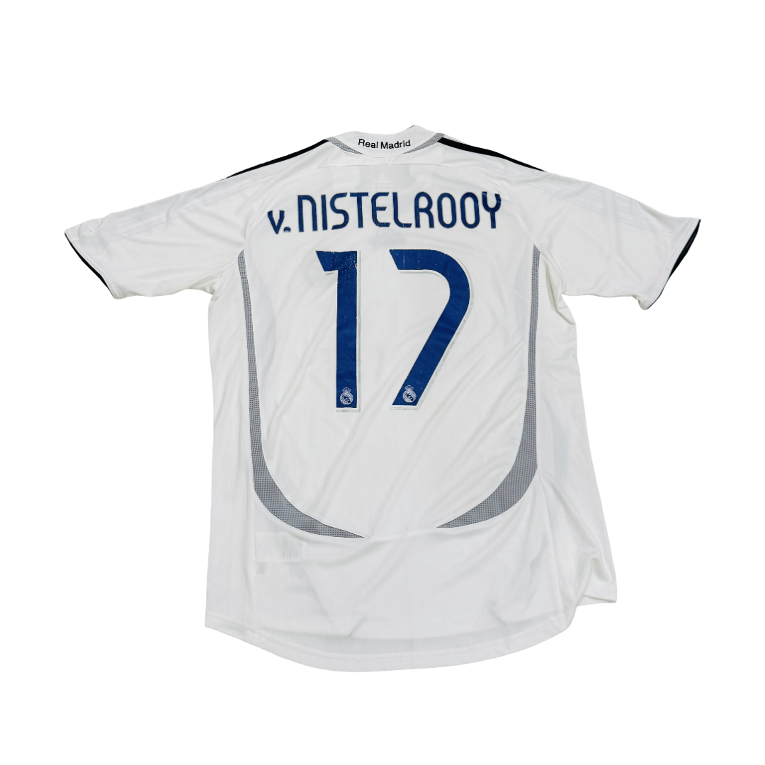 2006/07 Real Madrid Home Size M V. Nistelrooy - front view