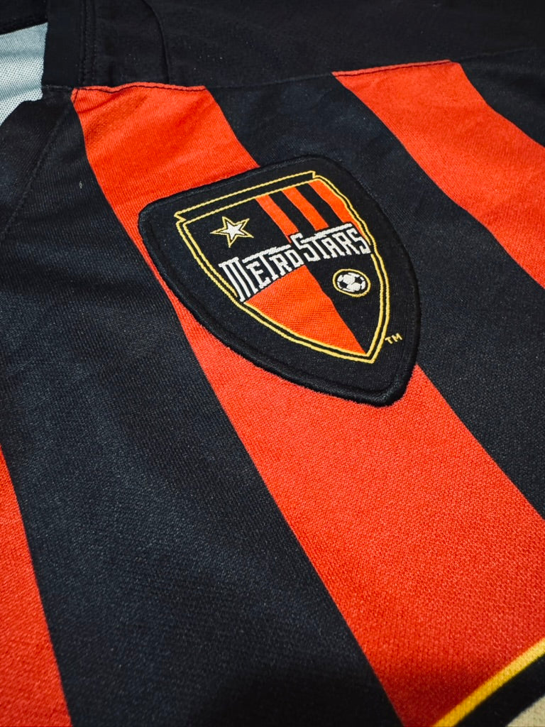 2003/04 NJ/NY Metrostars Home Size XL - label detail