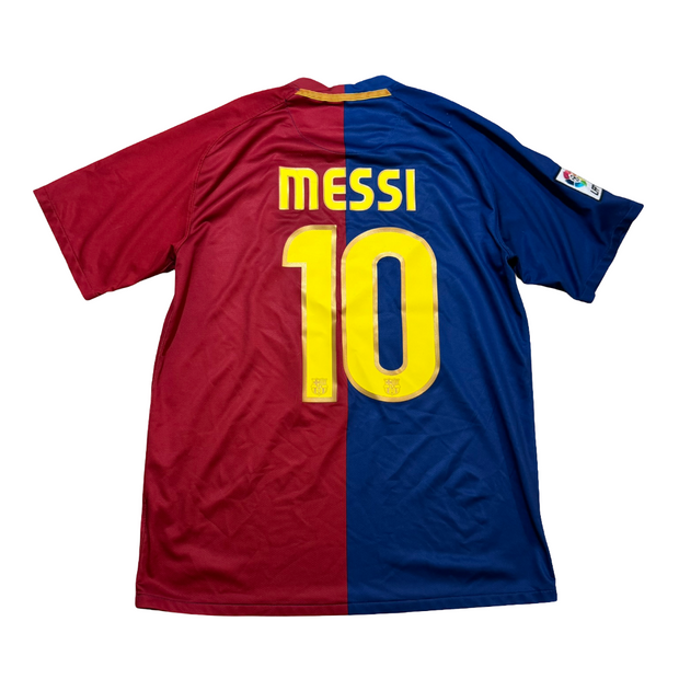 2008/09 FC Barcelona Home Size M Messi