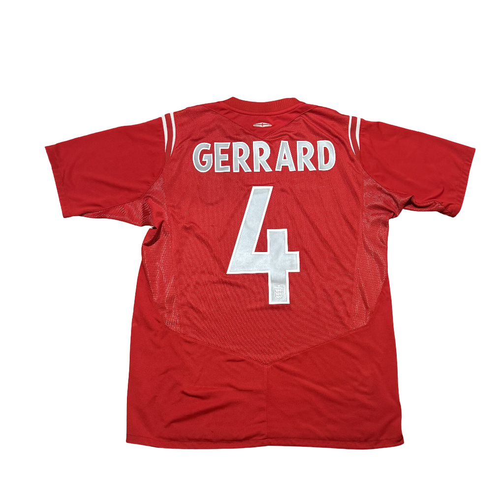2004/06 England Away Size M Gerrard
