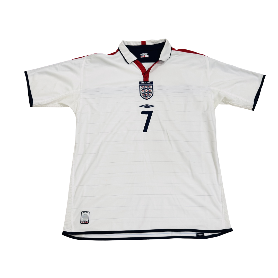 2003/05 England Home Size XL Beckham