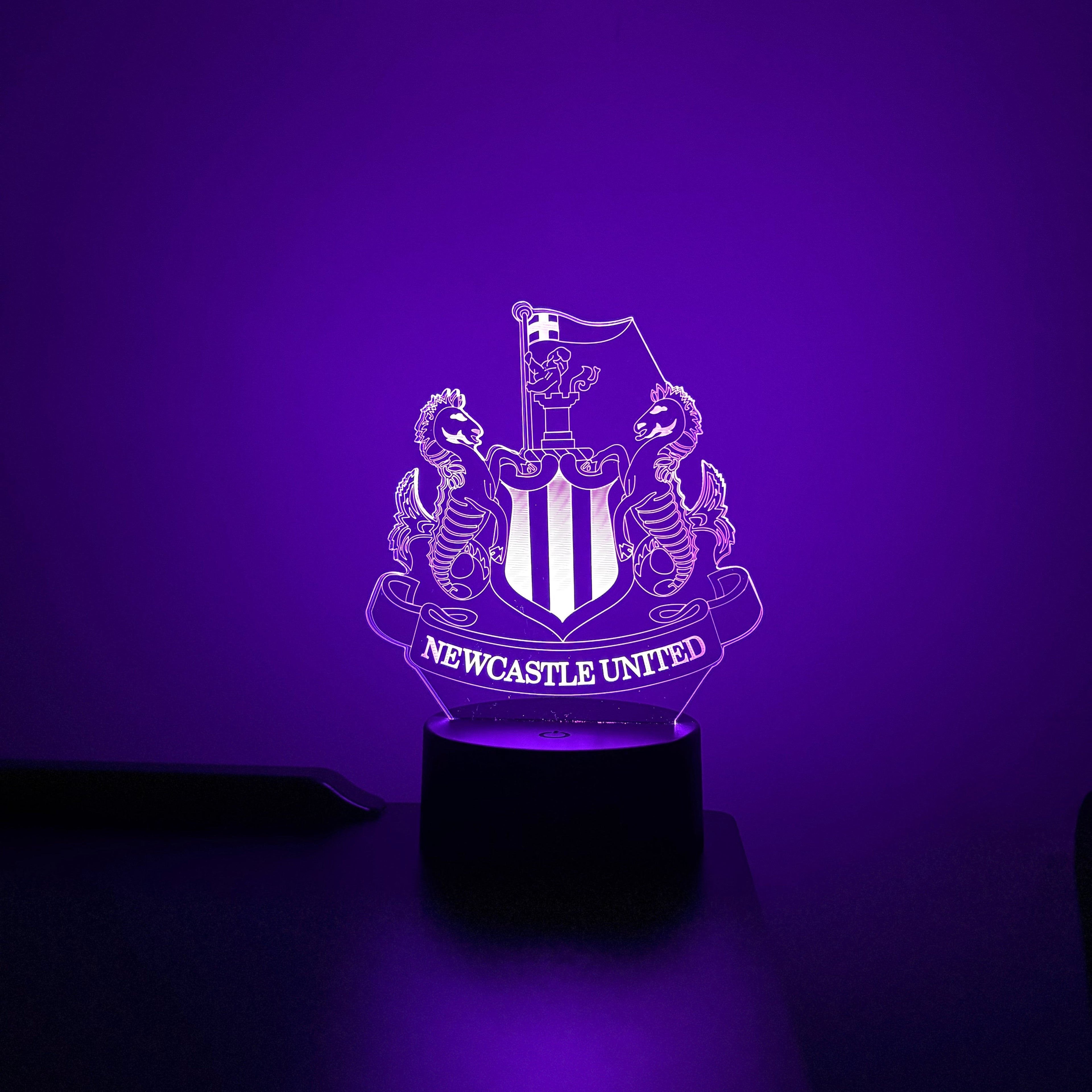 Newcastle United FC LED Lamp