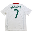 2008/09 Portugal Home Size L Ronaldo - front view
