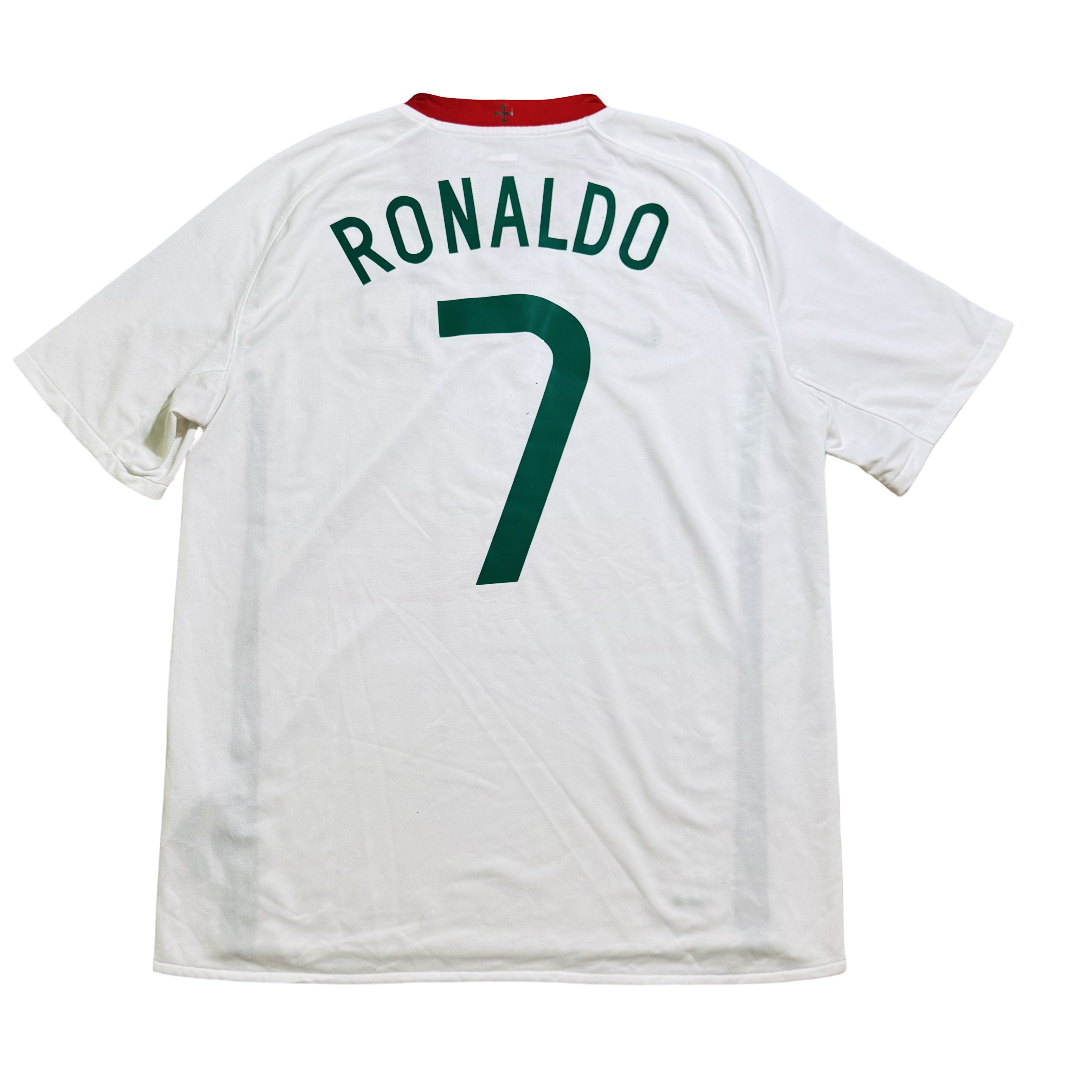 2008/09 Portugal Home Size L Ronaldo - front view