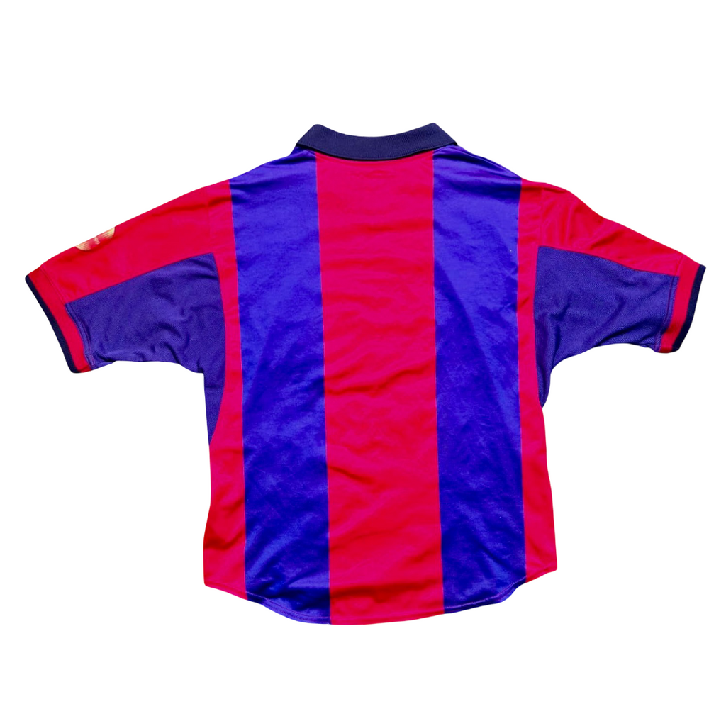 2000/01 FC Barcelona Home Size L - back view