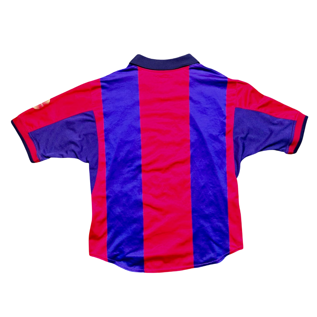 2000/01 FC Barcelona Home Size L - back view