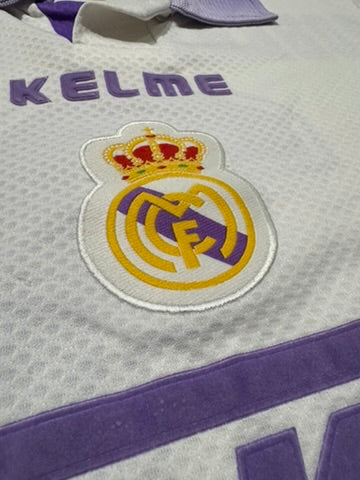 1997/98 Real Madrid Home Size L R. Carlos - label detail