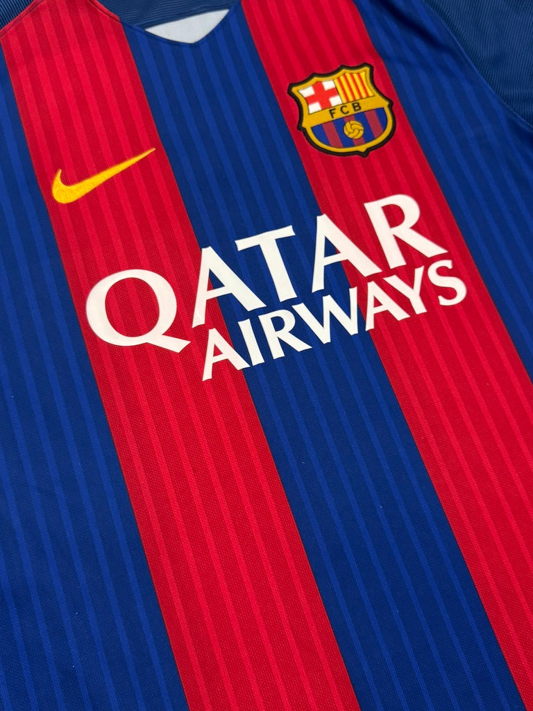 2016/17 FC Barcelona Home Size M Messi