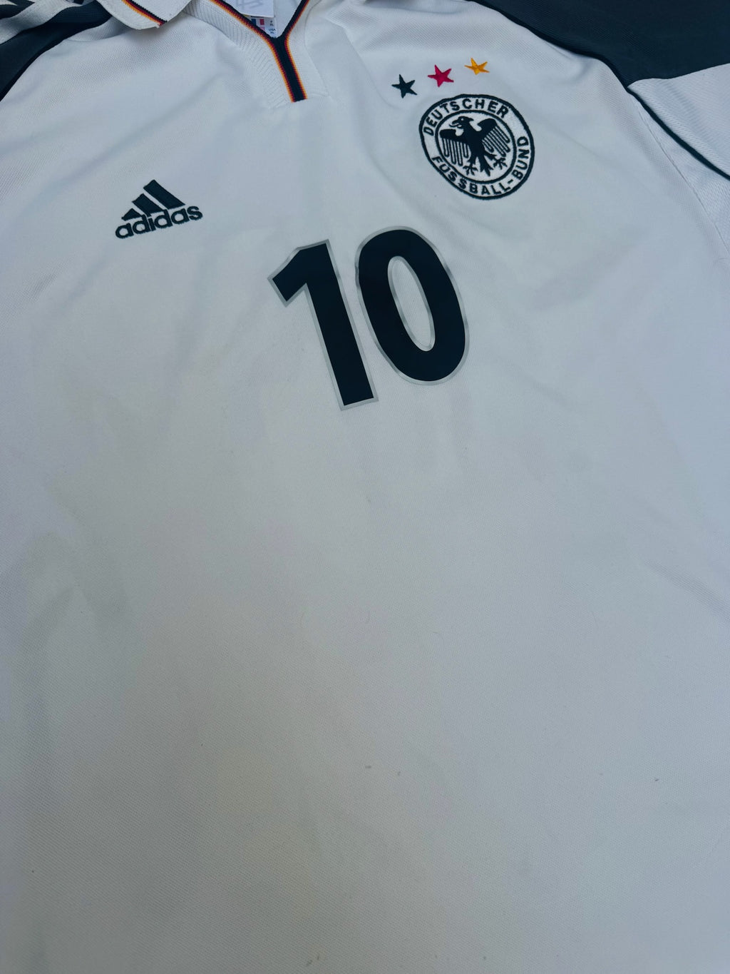 2000/02 Germany Home Size XL Matthaus - close-up detail