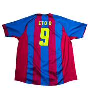 2004/05 Barcelona FC Home Size XXL Eto'o