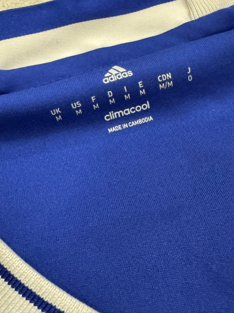 2016/17 Chelsea Home Size M Hazard - label detail