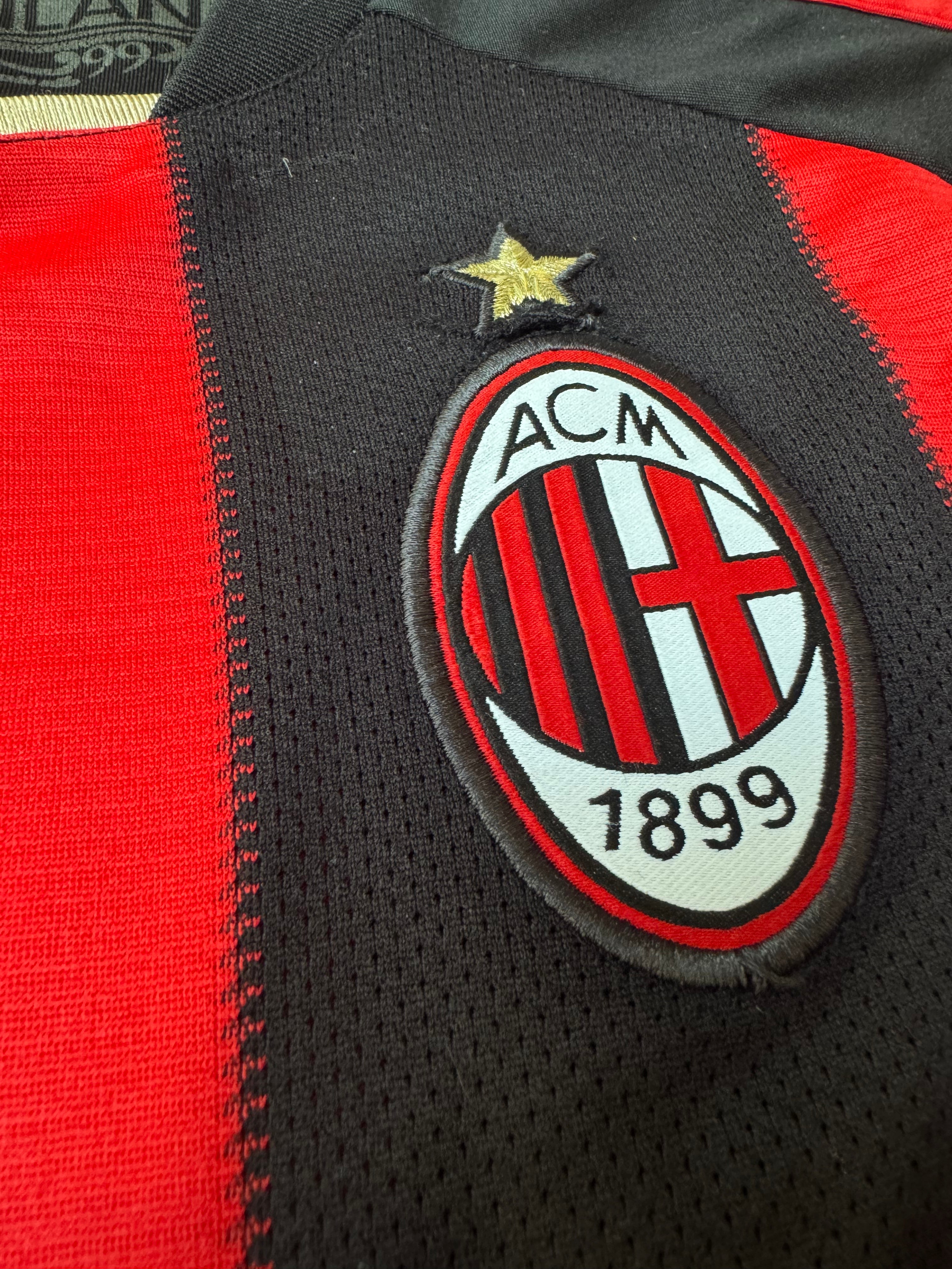 2010/11 AC Milan Home Size S Ronaldinho - additional view 5