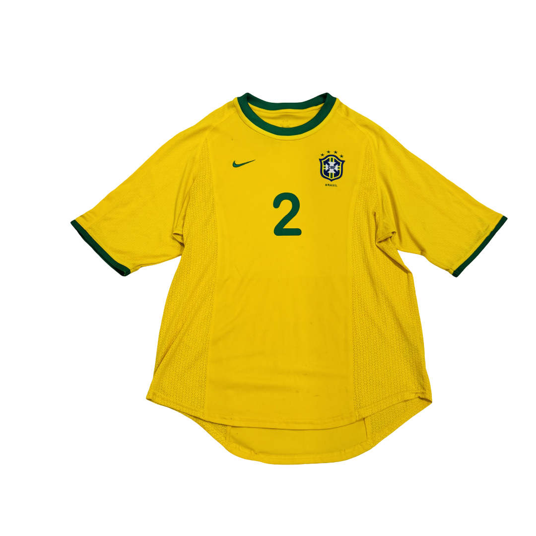 2000/02 Brazil Home Size L Cafu