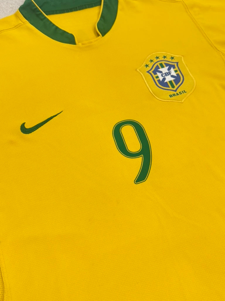2006/08 Brazil Home Size M Ronaldo