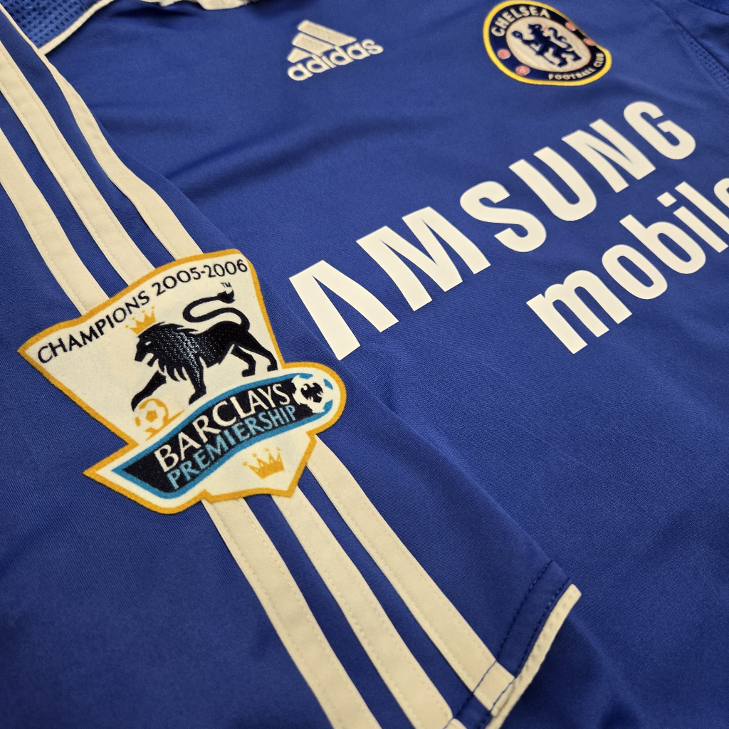 2006/08 Chelsea FC Home Size M Terry - label detail