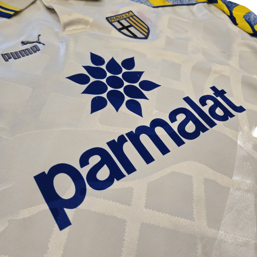 1995/97 Parma Calcio Home Size L Cannavaro L/S