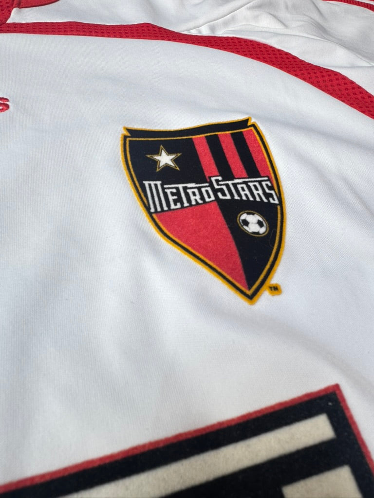 2006 NY Metrostars Away Size L - label detail