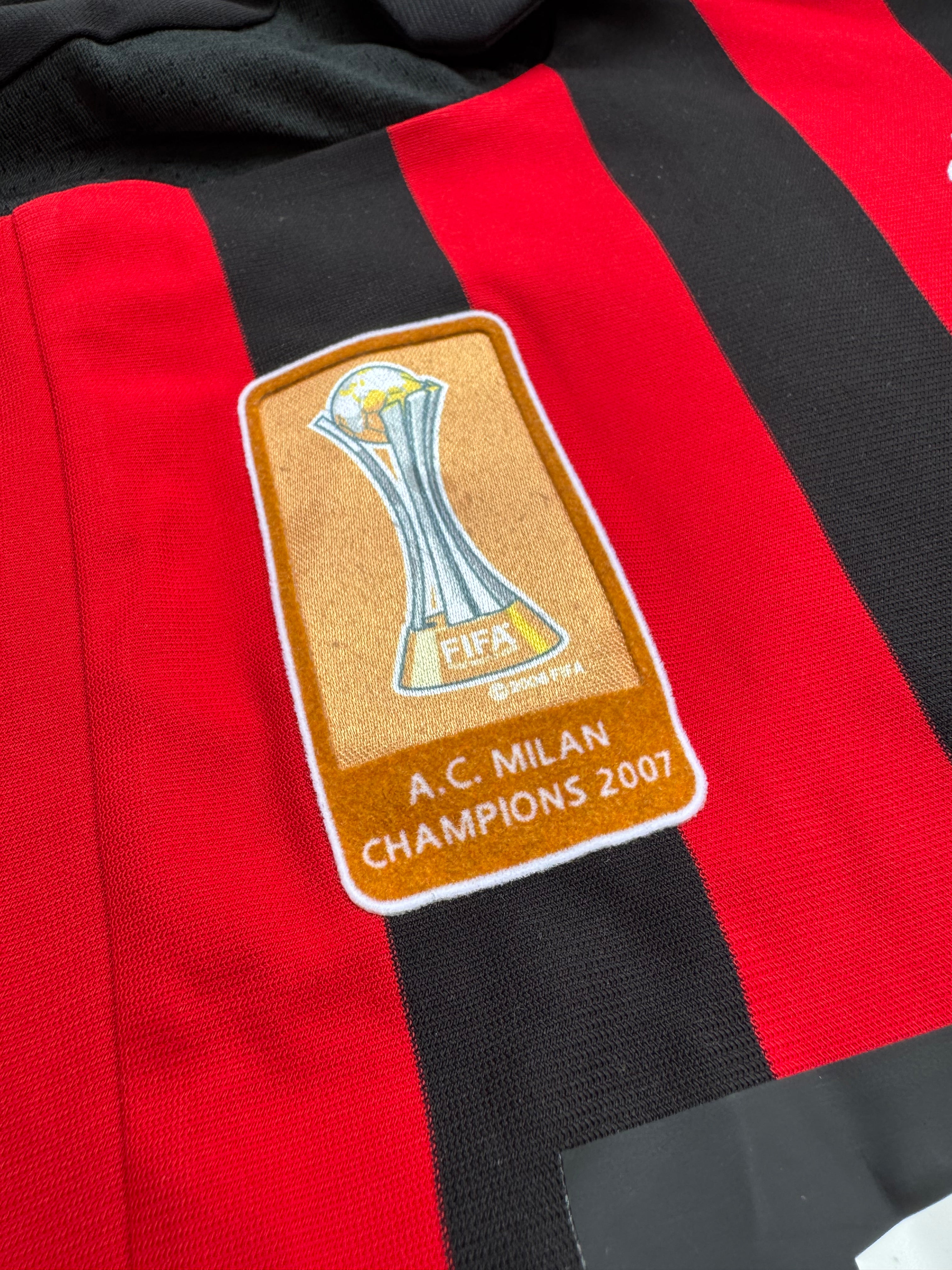 2007/08 AC Milan Home Size XL Maldini