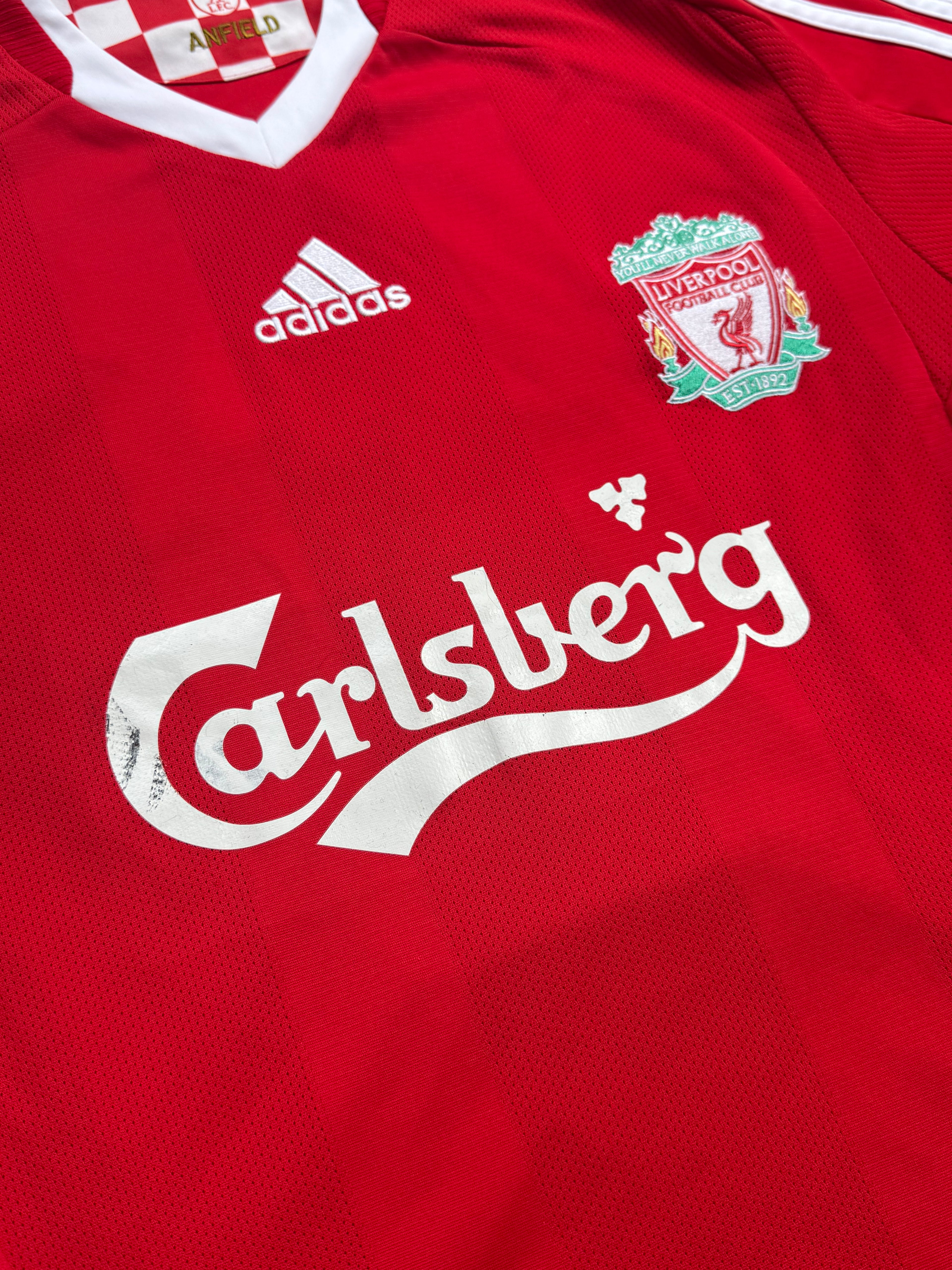 2008/09 Liverpool FC Home Size M Gerrard