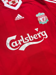 2008/09 Liverpool FC Home Size M Gerrard