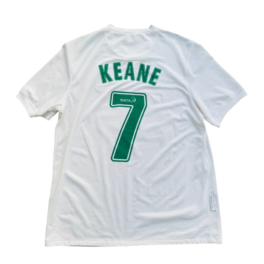 2009/10 Celtic FC Third Size M Keane - back view