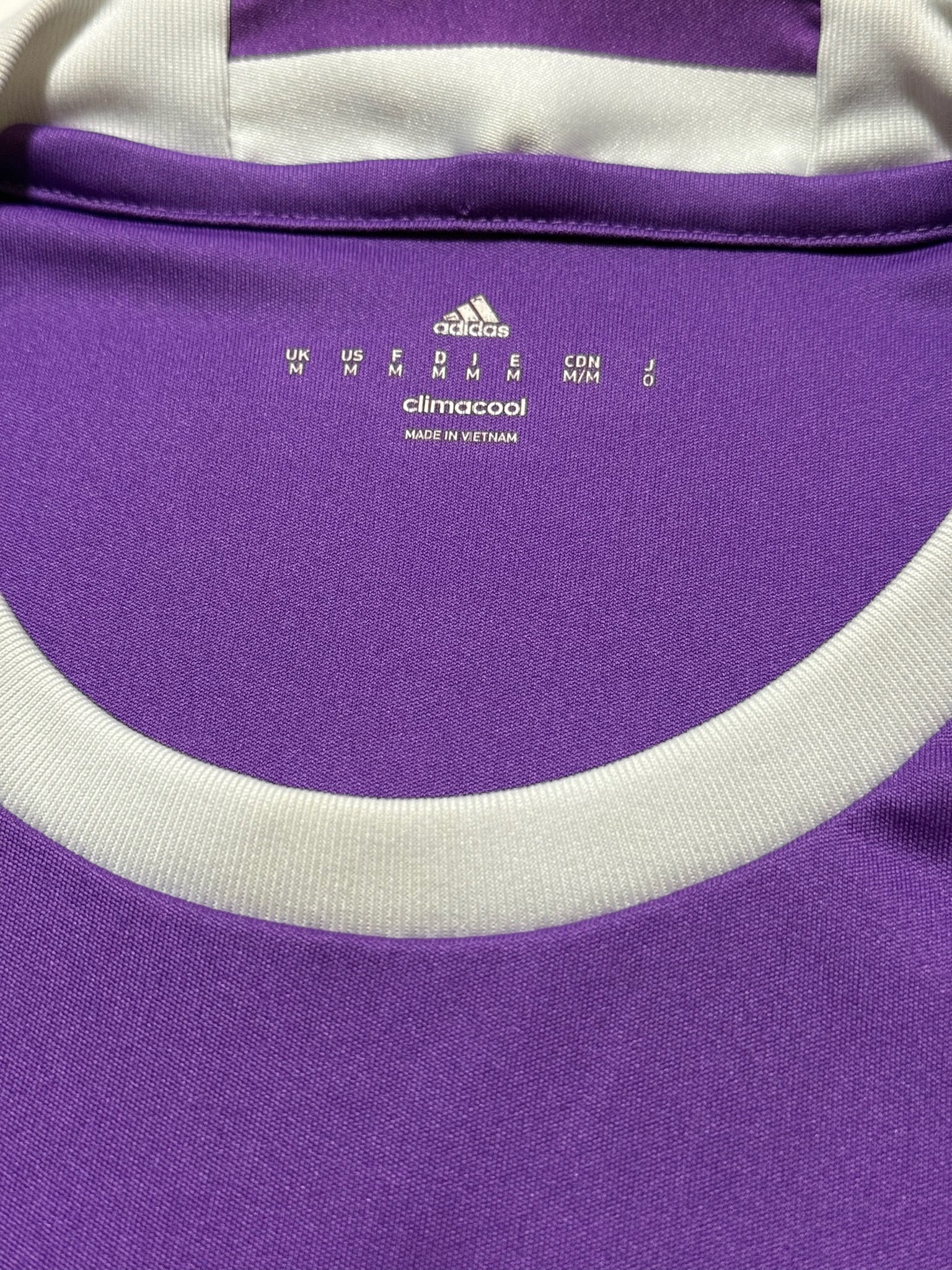 2016/17 Real Madrid Away Size M Ronaldo - label detail