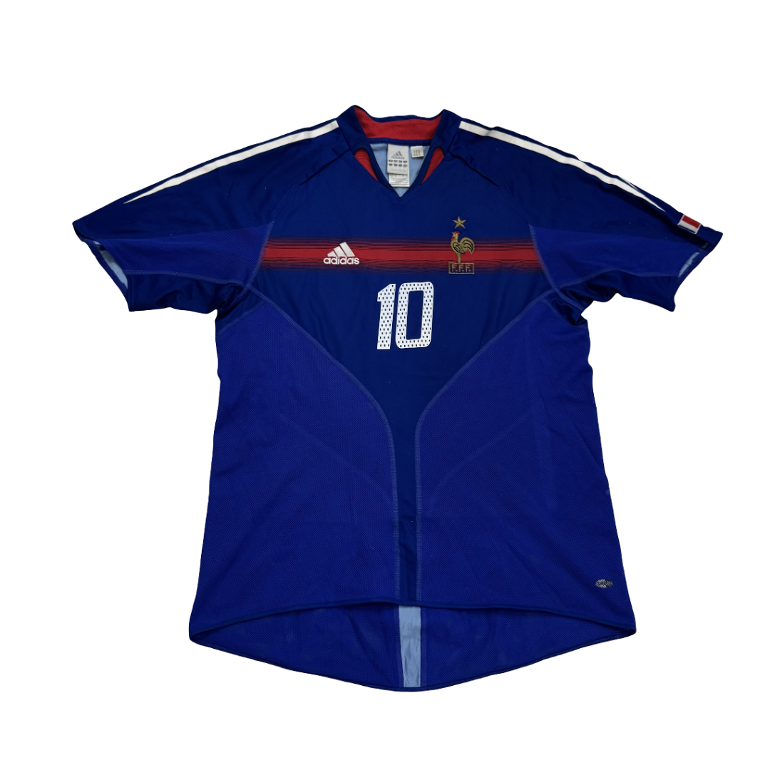 2004/06 France Home Size M Zidane