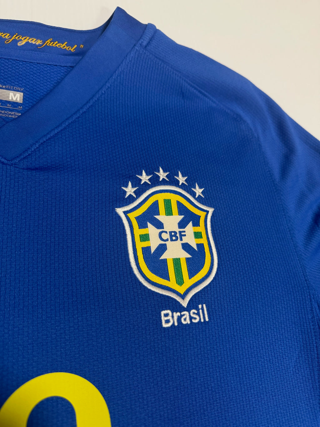 2008/10 Brazil Away Size M Ronaldinho - label detail