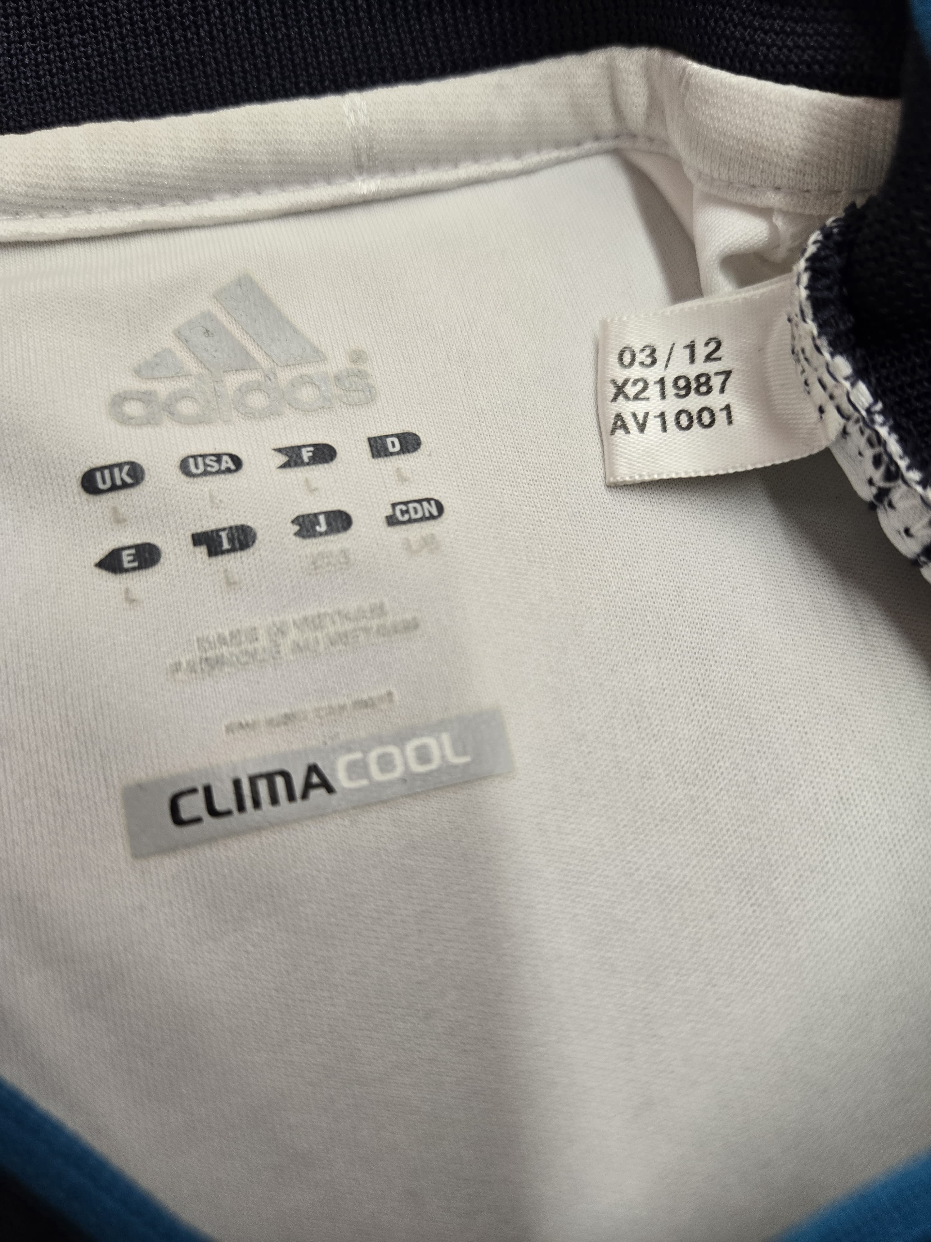 2012/13 Real Madrid Home Size L